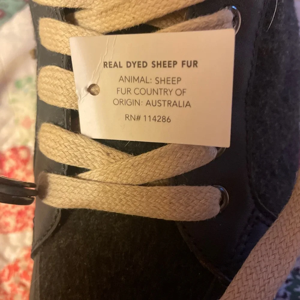 Coach EUC  gray sneaker/booties size 7 - Picture 10 of 11